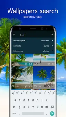 Tropical Wallpapers 4K android App screenshot 3